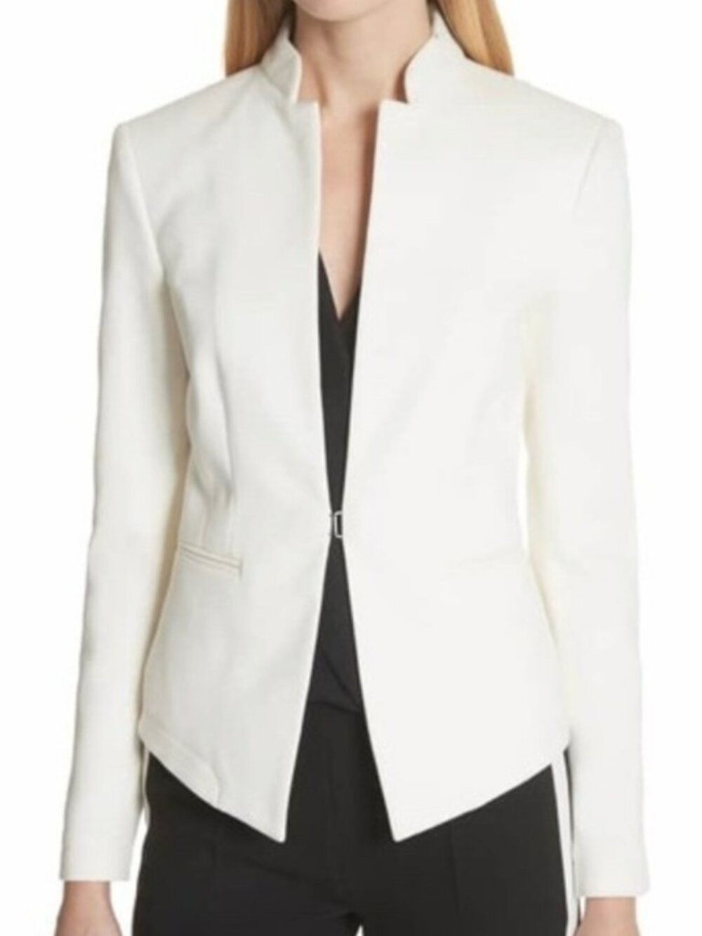 Rag & Bone Ivory Blake Pique Blazer